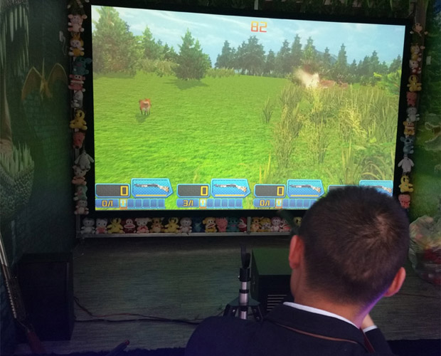 绥芬河互动电影VR实感模拟射击