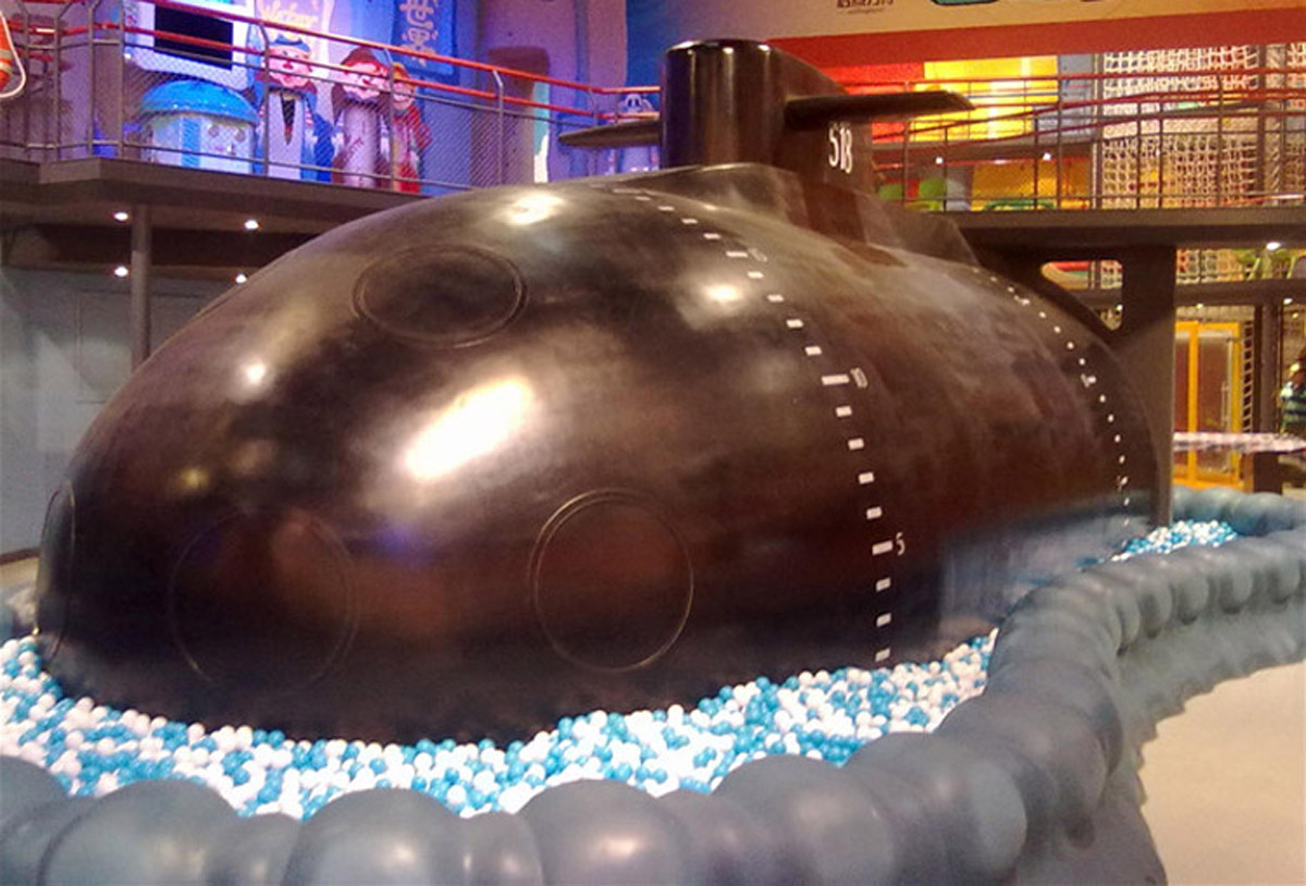 尼勒克互动电影潜水艇核潜艇模拟