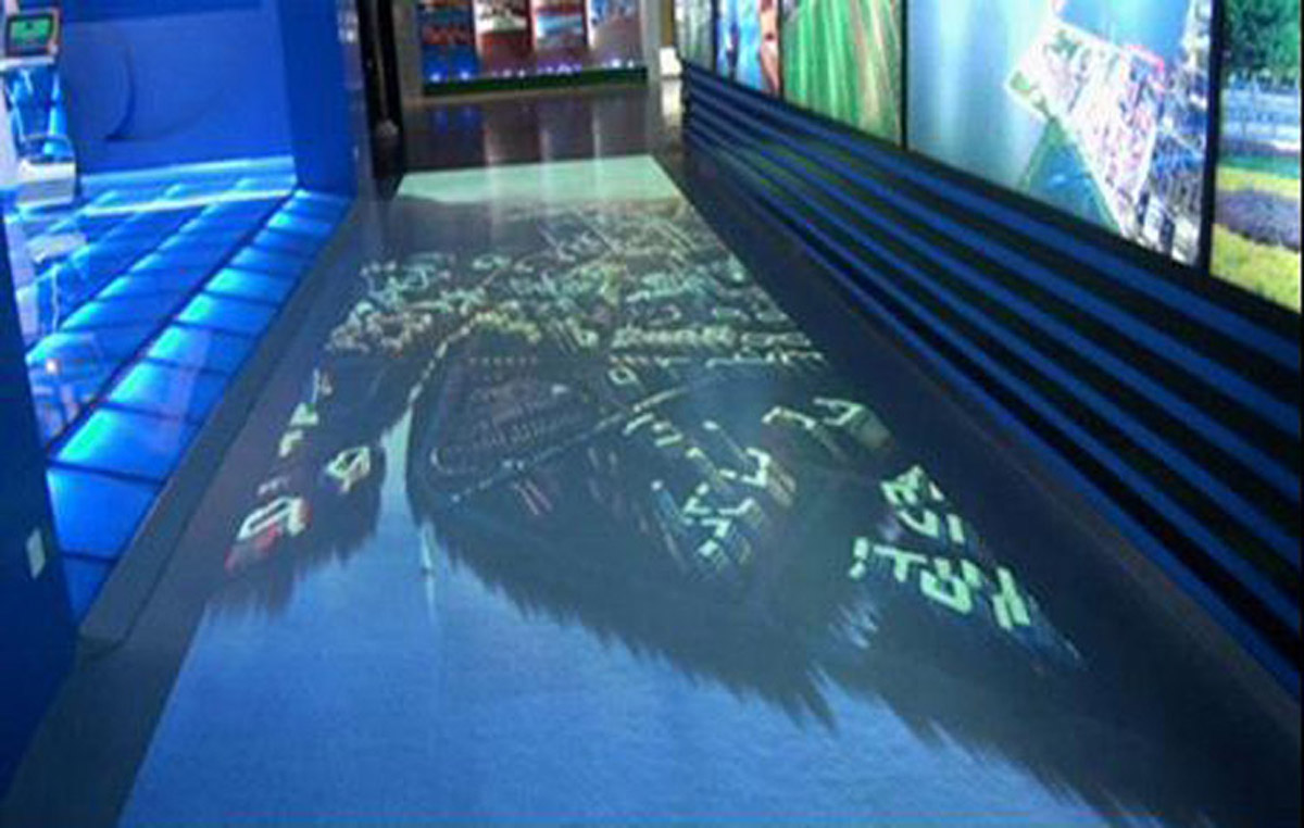 巫溪互动电影地面互动感应投影系统