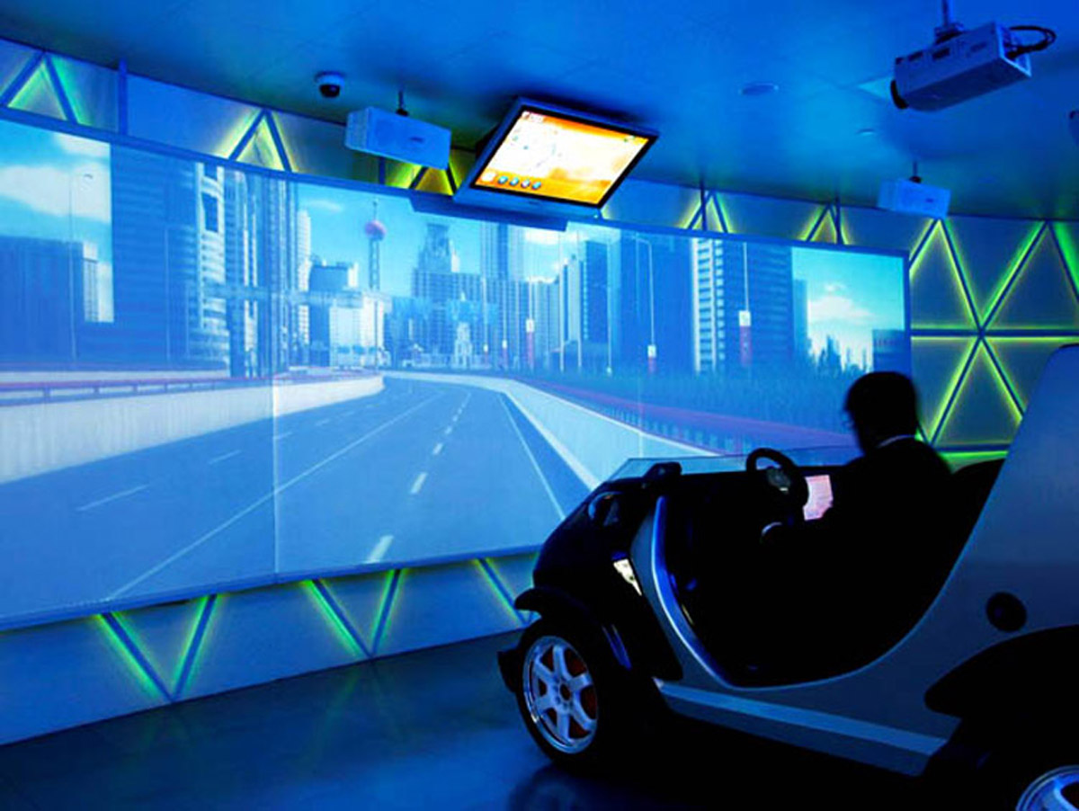 五大连池互动电影虚拟驾驶