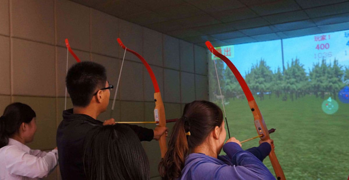 互动电影模拟射箭,实感模拟射击射箭.jpg